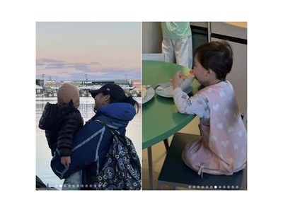윤승아 김무열 부부 아들 키 크는 모습 공개해 화제