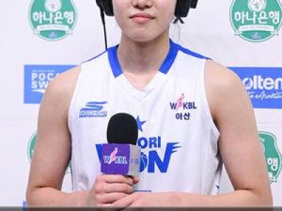 우리은행 이민지 스타급 기량 보여줘 팬들 환호