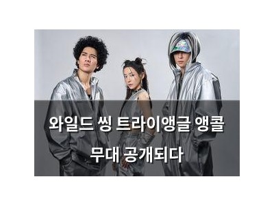 와일드 씽 트라이앵글 앵콜 무대 공개되다