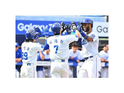 르윈 디아즈 삼성 공수에서 존재감 뽐내며 6연승 이끌어
